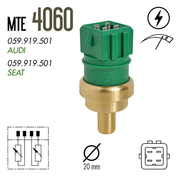 Sensor de Temperatura Refrigerante MTE-THOMSON 4060