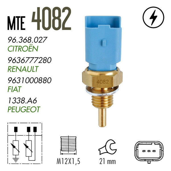 Sensor de Temperatura Refrigerante MTE-THOMSON 4082