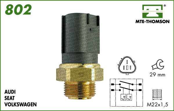 Sensor de Oxígeno MTE-THOMSON 802.95/102