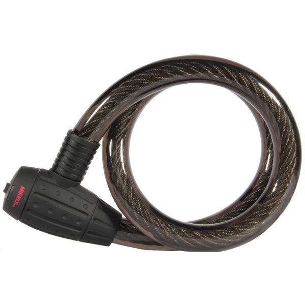 Cable candado flexible con llaves (1 mt)