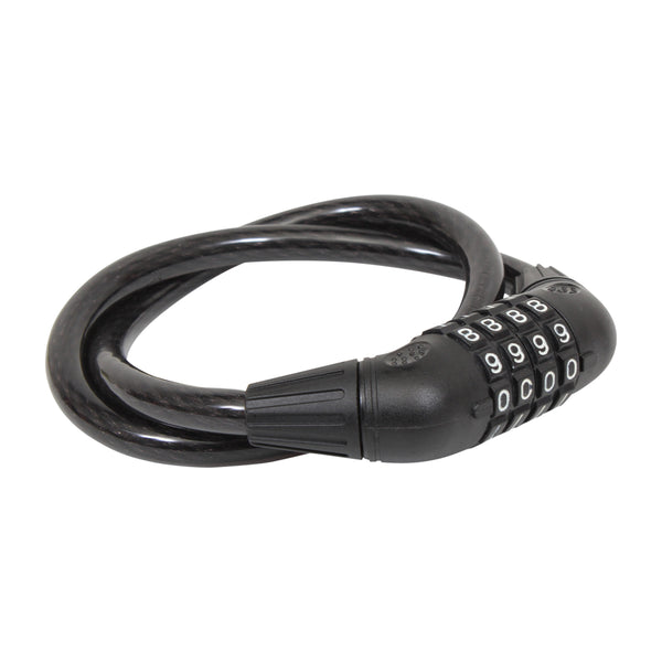 Cable candado de combinación 4 dígitos (65 cms)