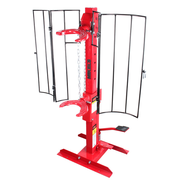 Opresor de resortes hidráulico vertical fijo (1 ton)