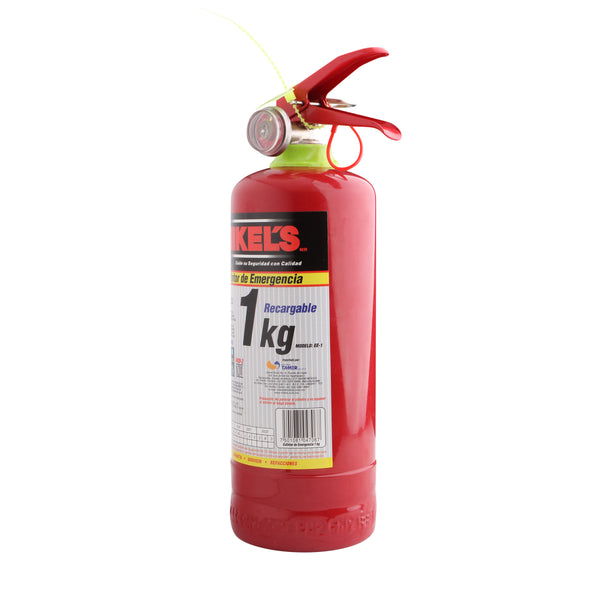 Extintor de emergencia recargable (1 kg)