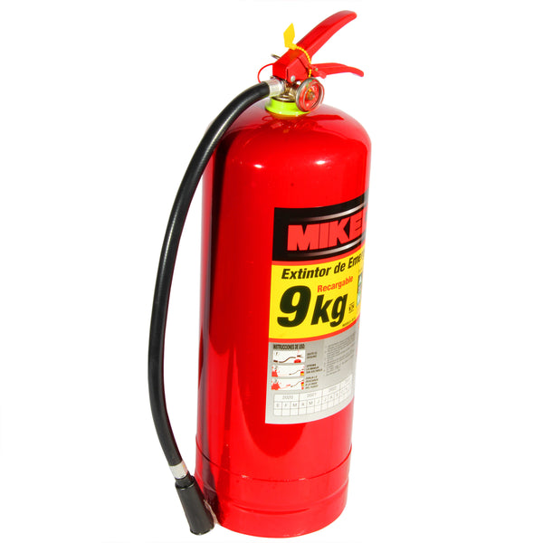 Extintor de emergencia recargable (9 kgs)