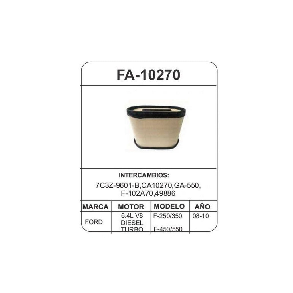 Filtro de Aire UNIFIL FA-10270