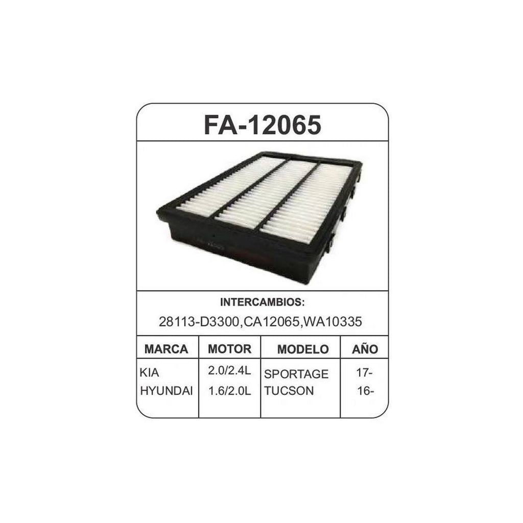 Filtro de Aire UNIFIL FA-12065