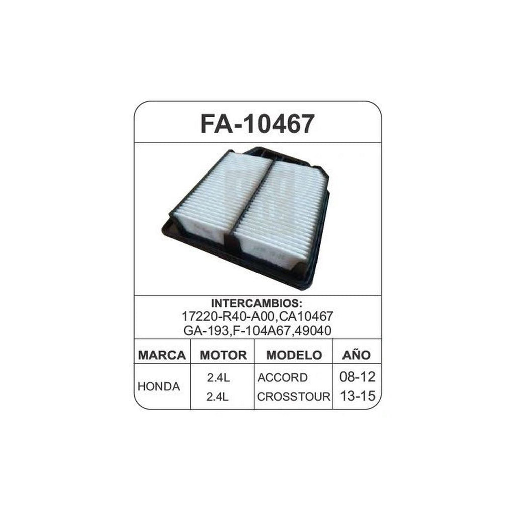 Filtro de Aire UNIFIL FA-10467