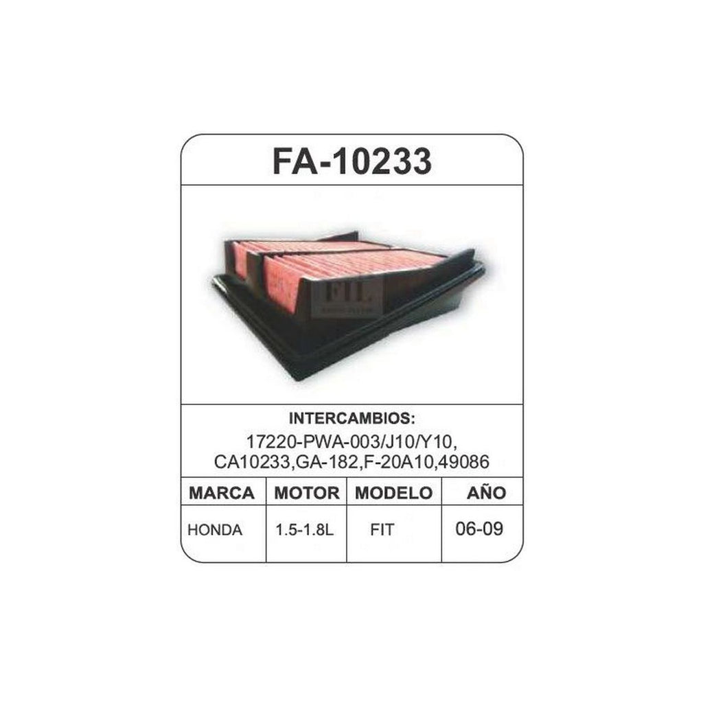 Filtro de Aire UNIFIL FA-10233