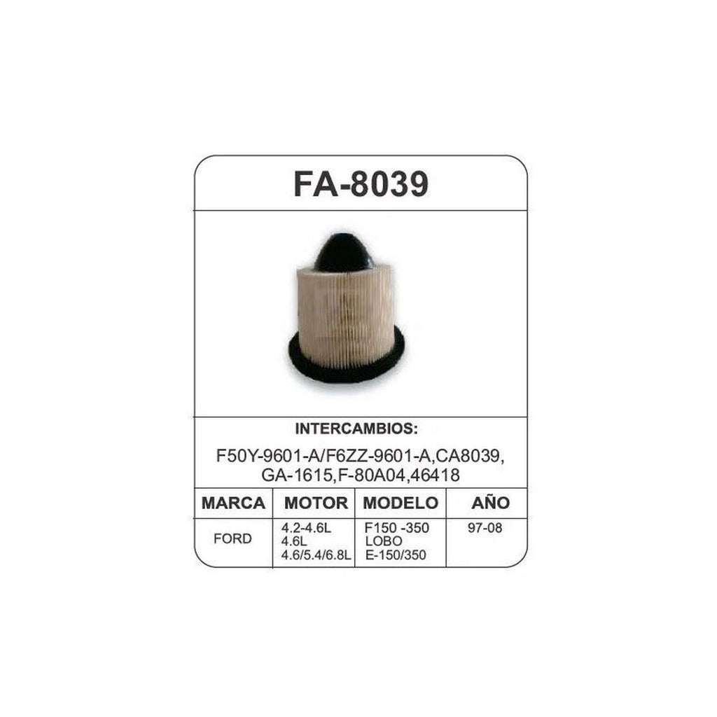 Filtro de Aire UNIFIL FA-8039