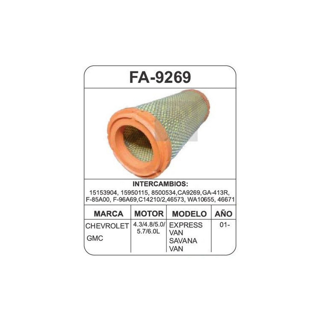 Filtro de Aire UNIFIL FA-9269