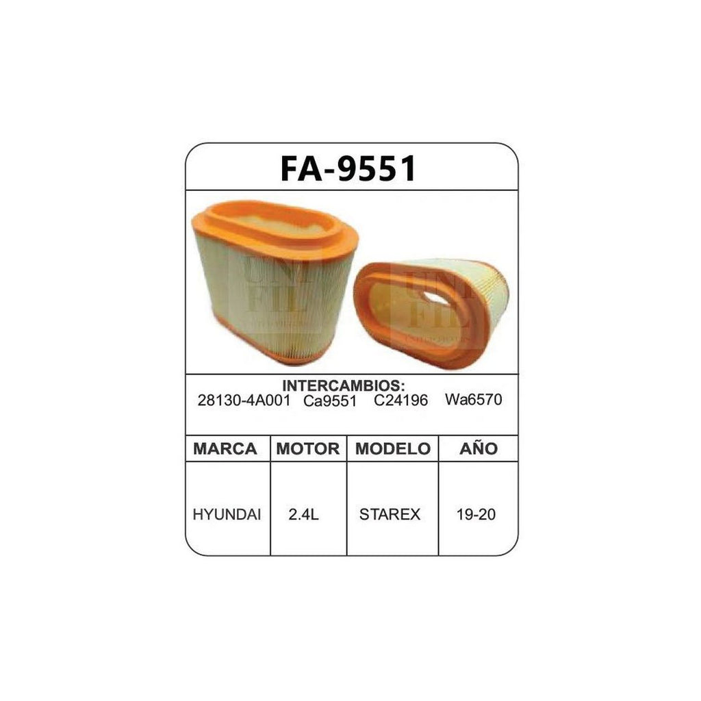 Filtro de Aire UNIFIL FA-9551