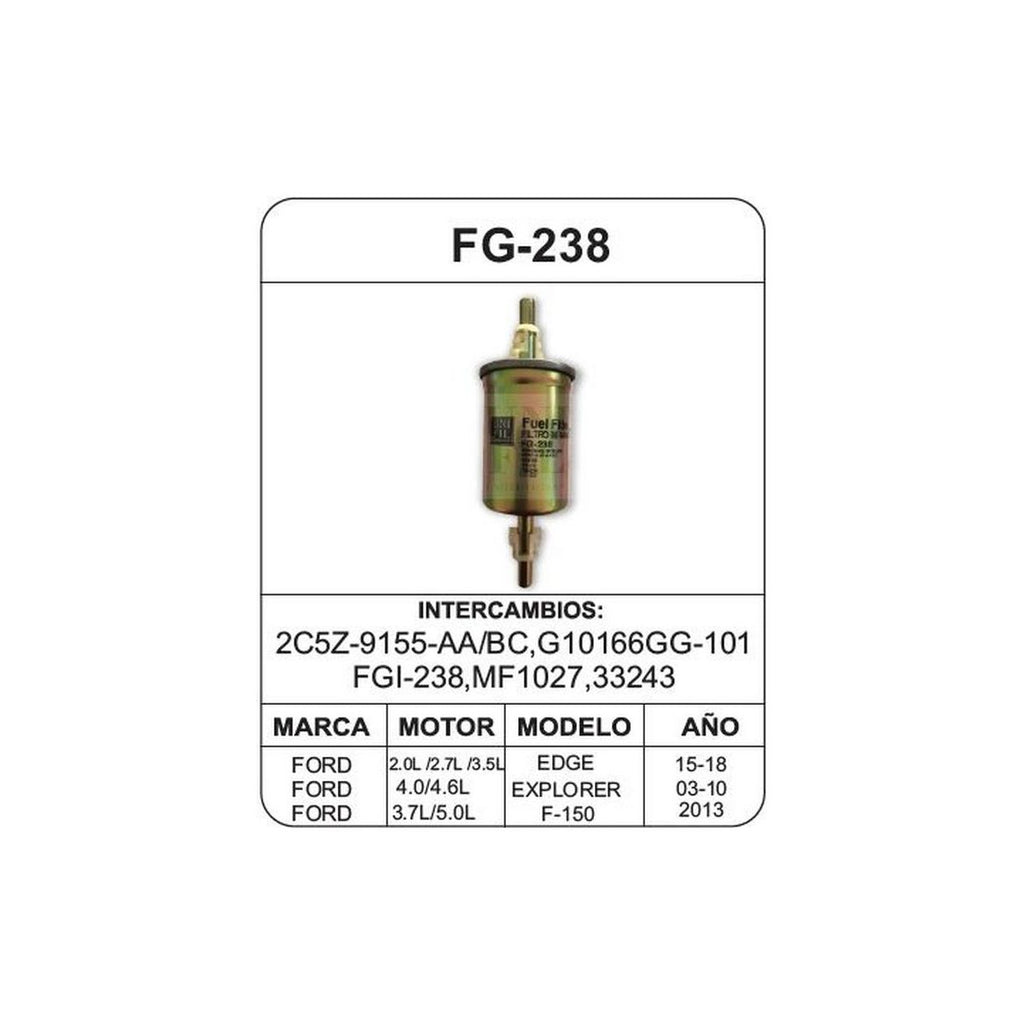 Filtro de Gasolina UNIFIL FG-238