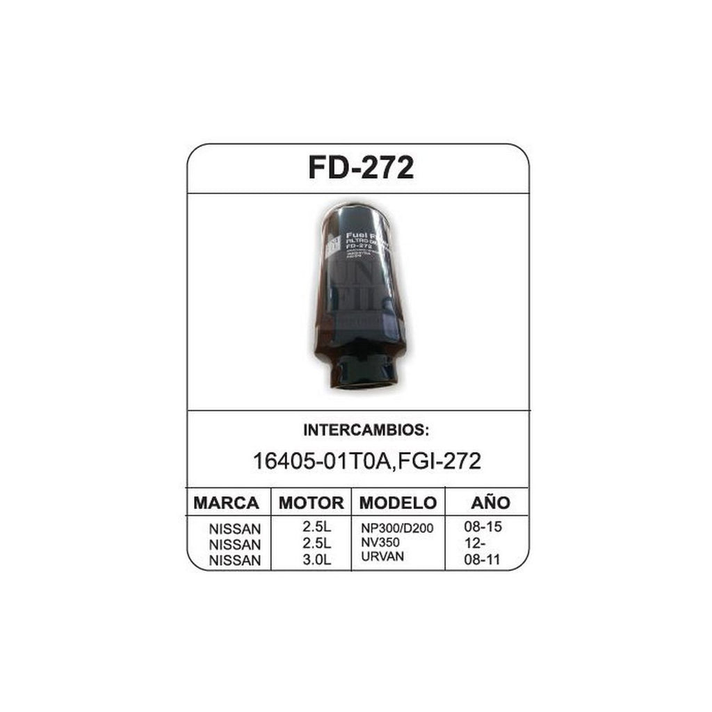 Filtro de Gasolina UNIFIL FD-272