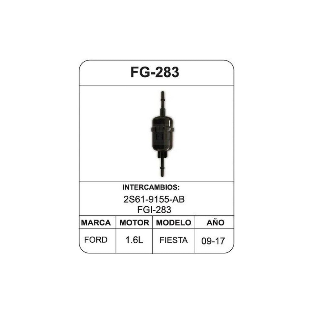 Filtro de Gasolina UNIFIL FG-283