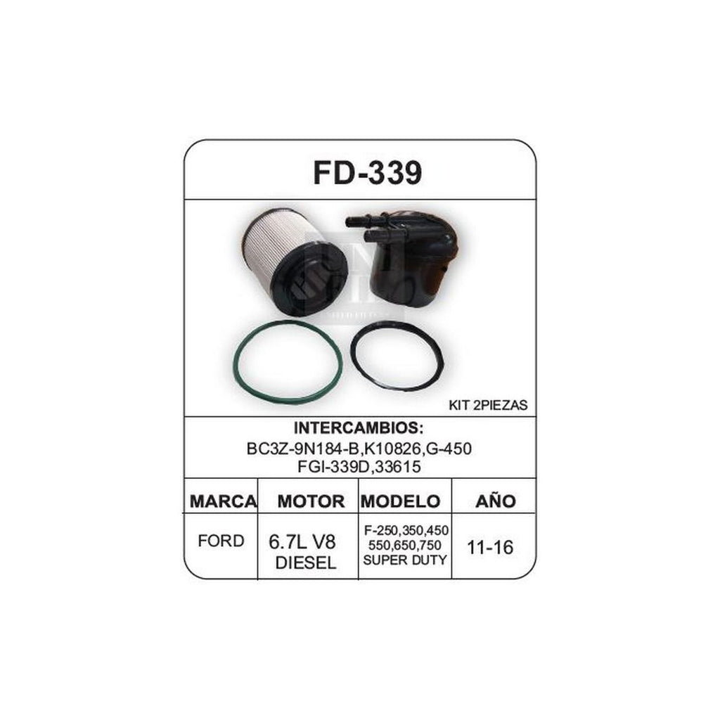 Filtro de Gasolina UNIFIL FD-339