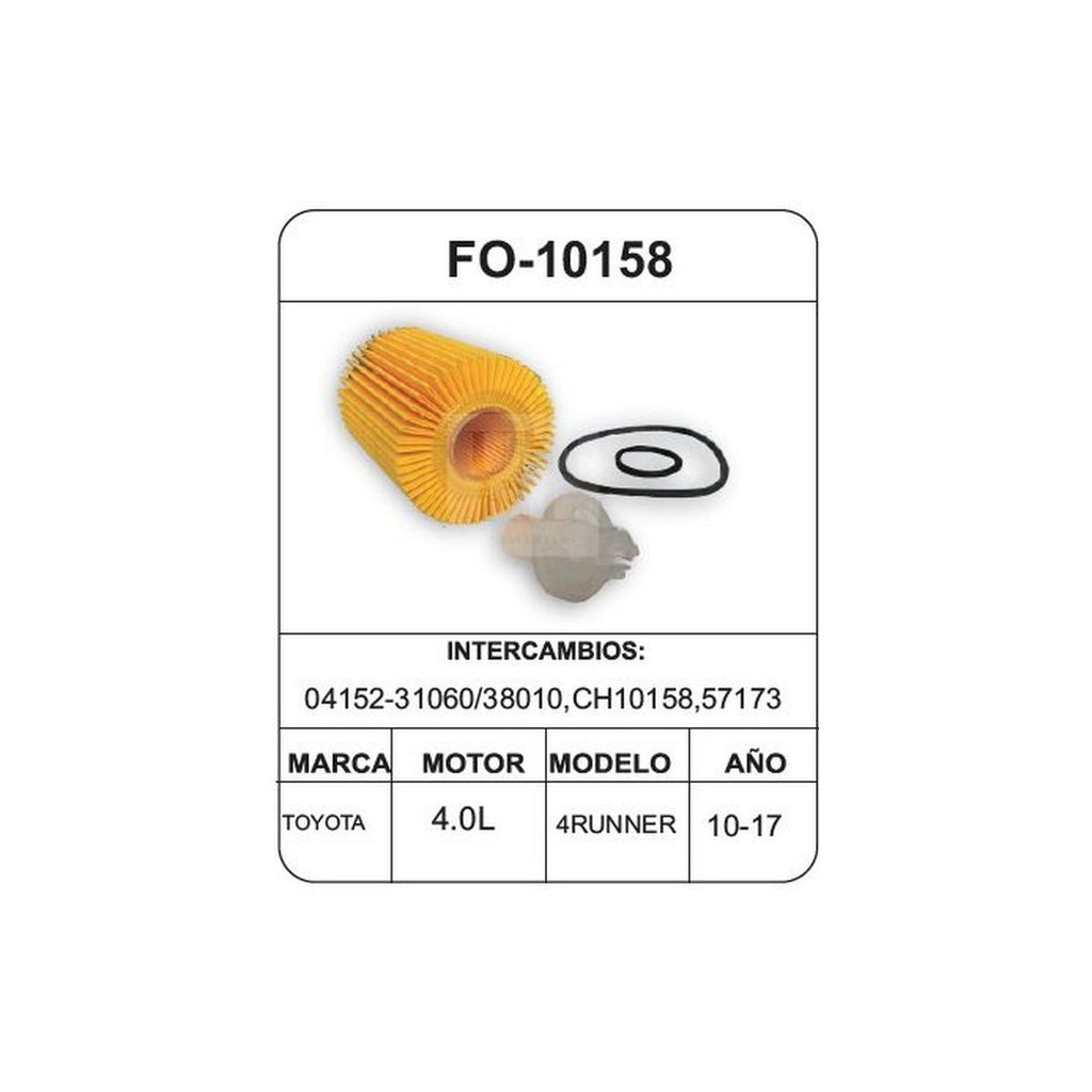 Filtro de Aceite UNIFIL FO-10158