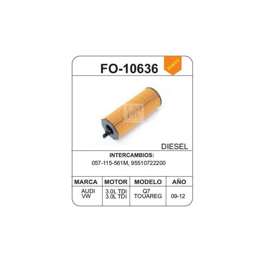 Filtro de Aceite UNIFIL FO-10636