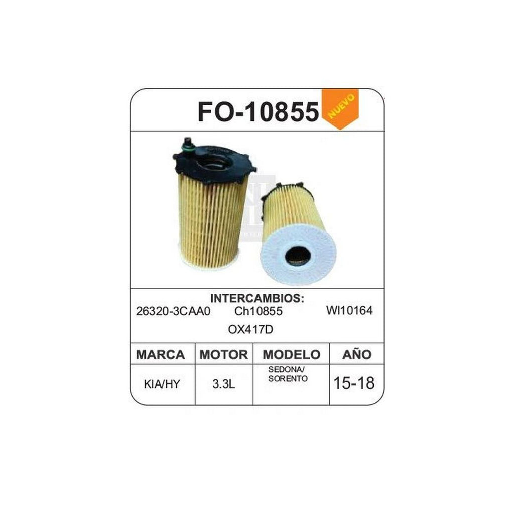 Filtro de Aceite UNIFIL FO-10855