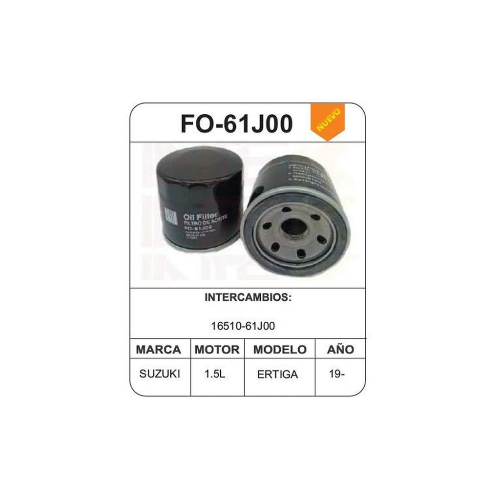 Filtro de Aceite UNIFIL FO-61J00