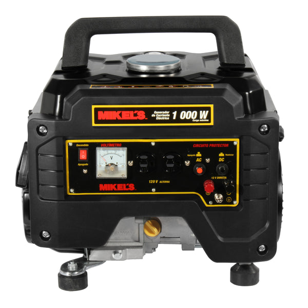 Generador de corriente eléctrica motor 4 tiempos (1,000 W / 2.9 HP)