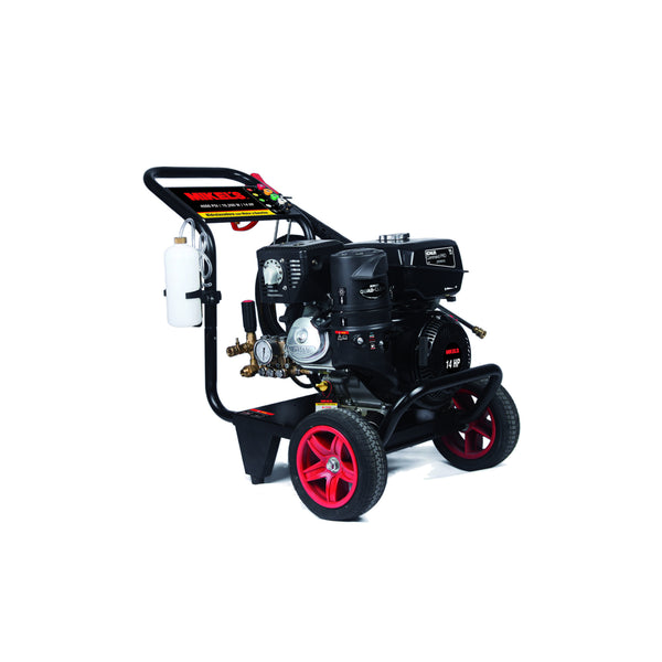 Hidrolavadora de alta presión a gasolina motor 4 tiempos (Kohler ®) (4,000 PSI / 14 HP)