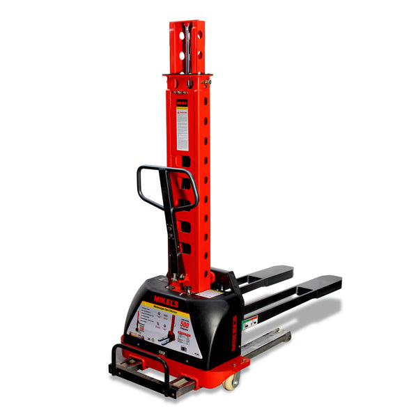 Montacargas semi eléctrico (500 kgs)