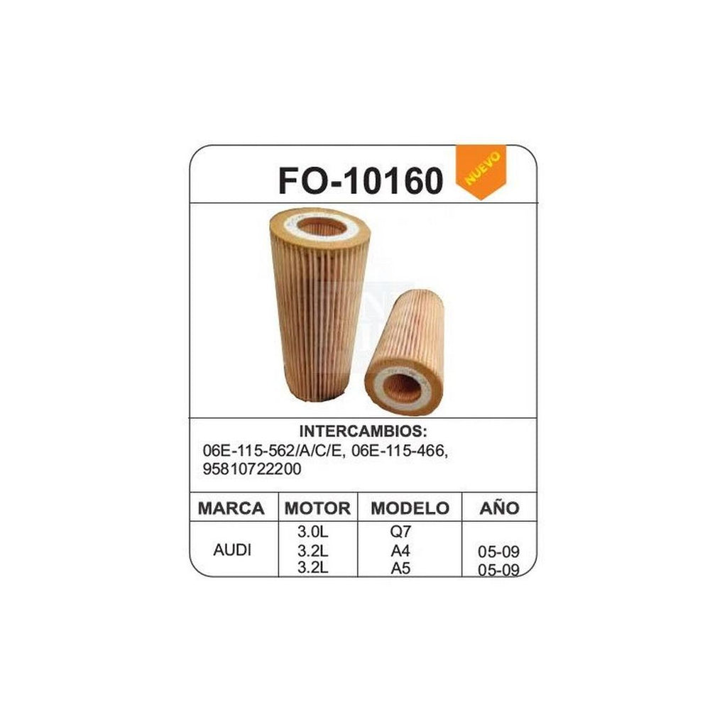 Filtro de Aceite UNIFIL FO-10160