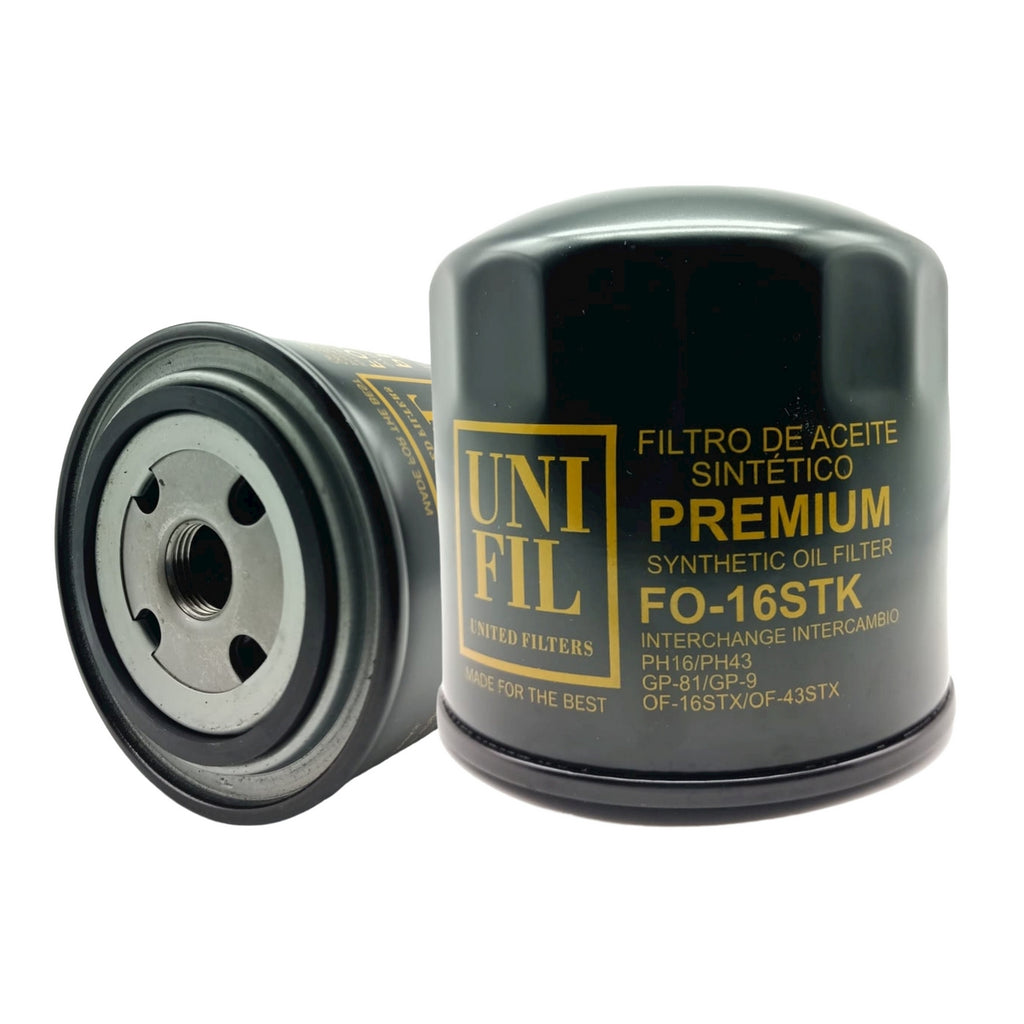 Filtro de Aceite Sintético UNIFIL FO-16STK