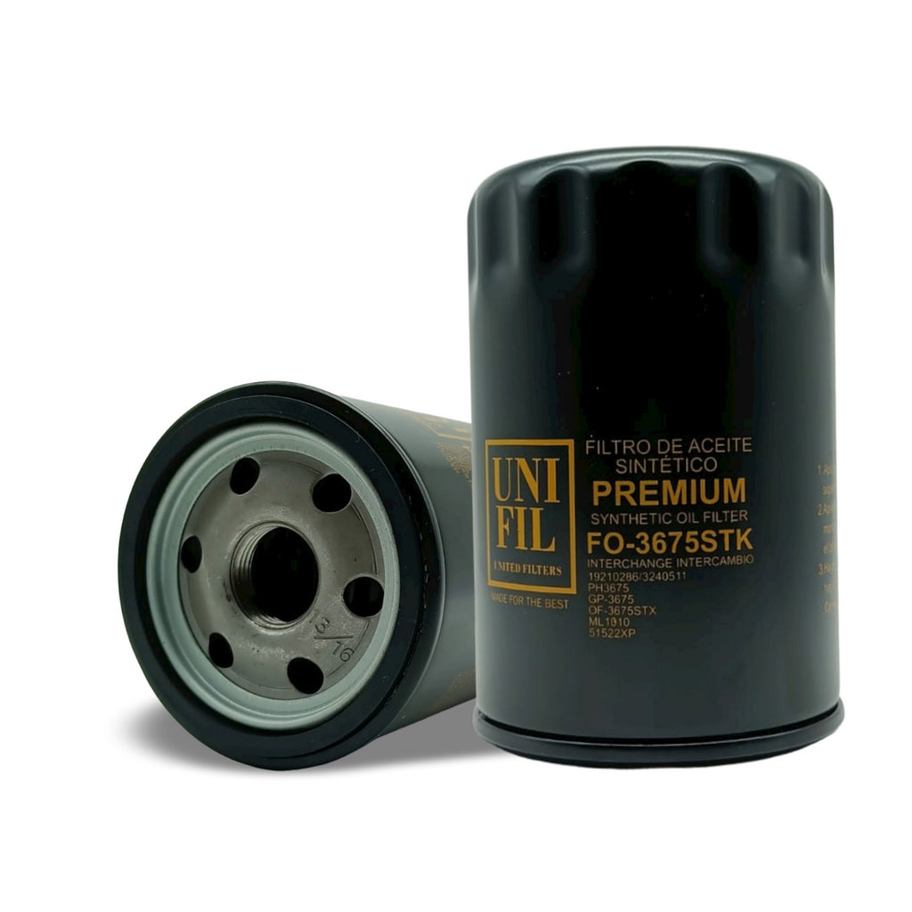 Filtro de Aceite Sintético UNIFIL FO-3675STK