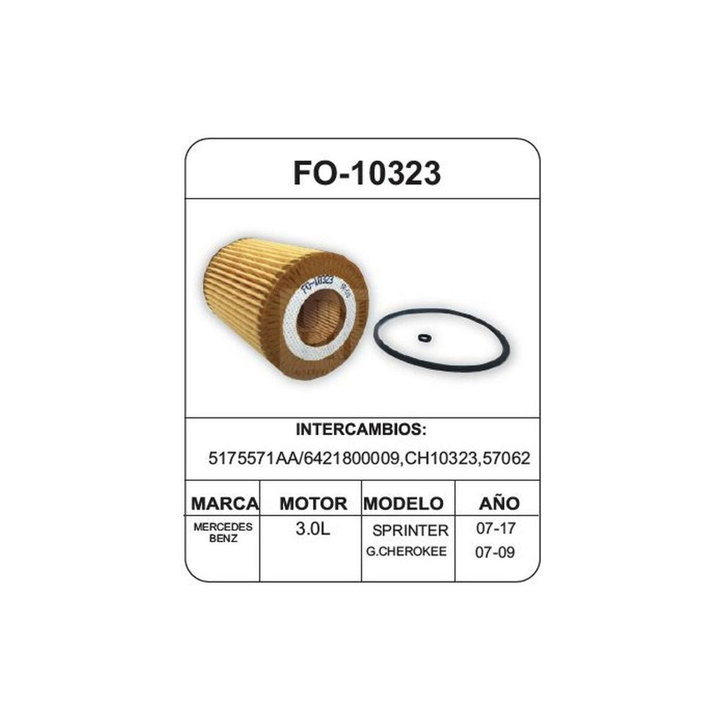 Filtro de Aceite UNIFIL FO-10323