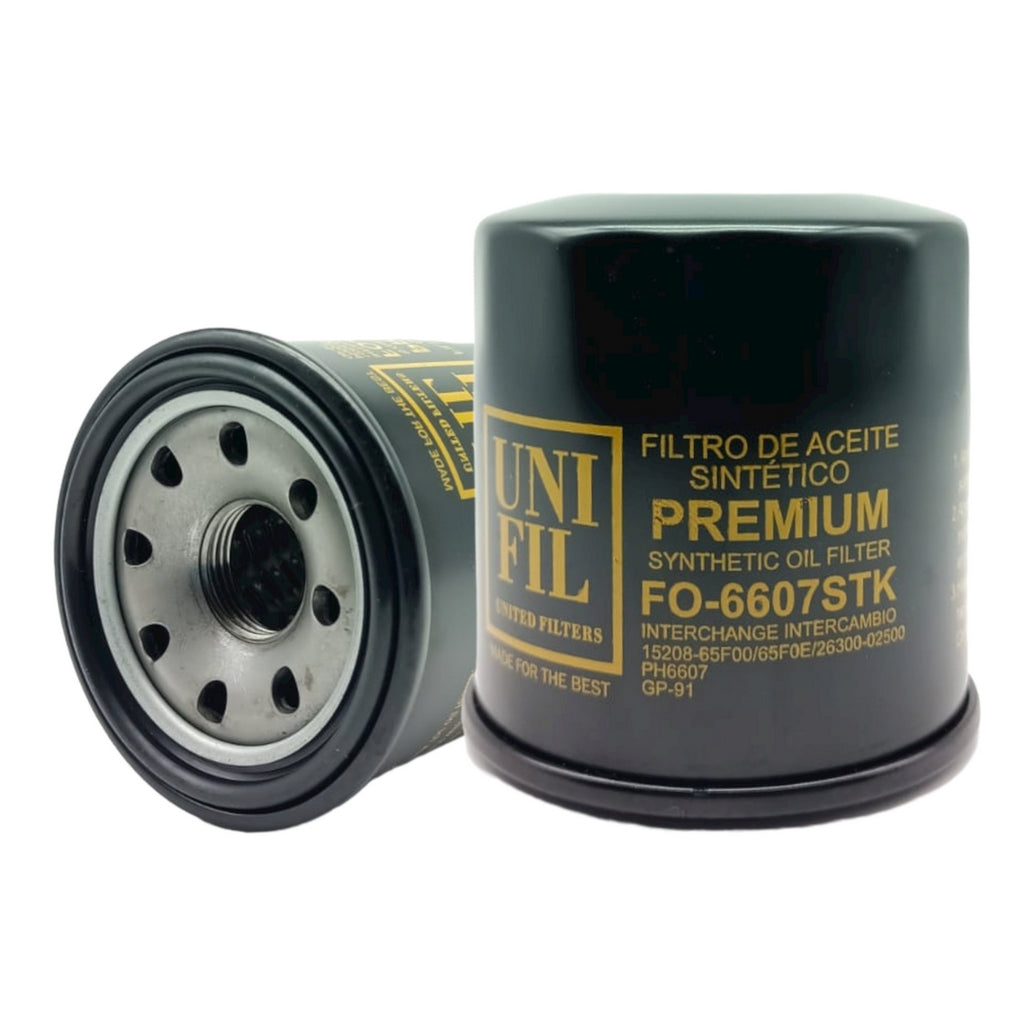Filtro de Aceite Sintético UNIFIL FO-6607STK