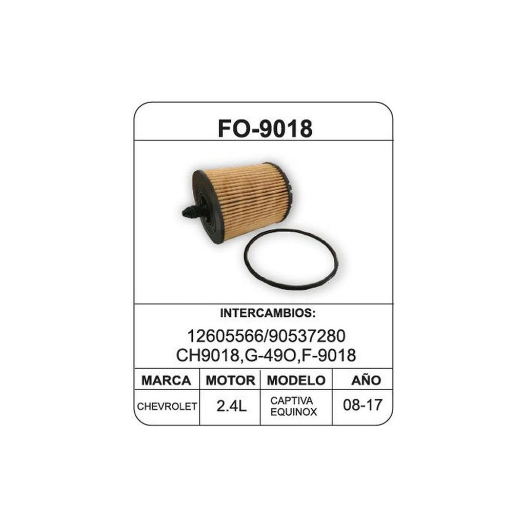 Filtro de Aceite UNIFIL FO-9018