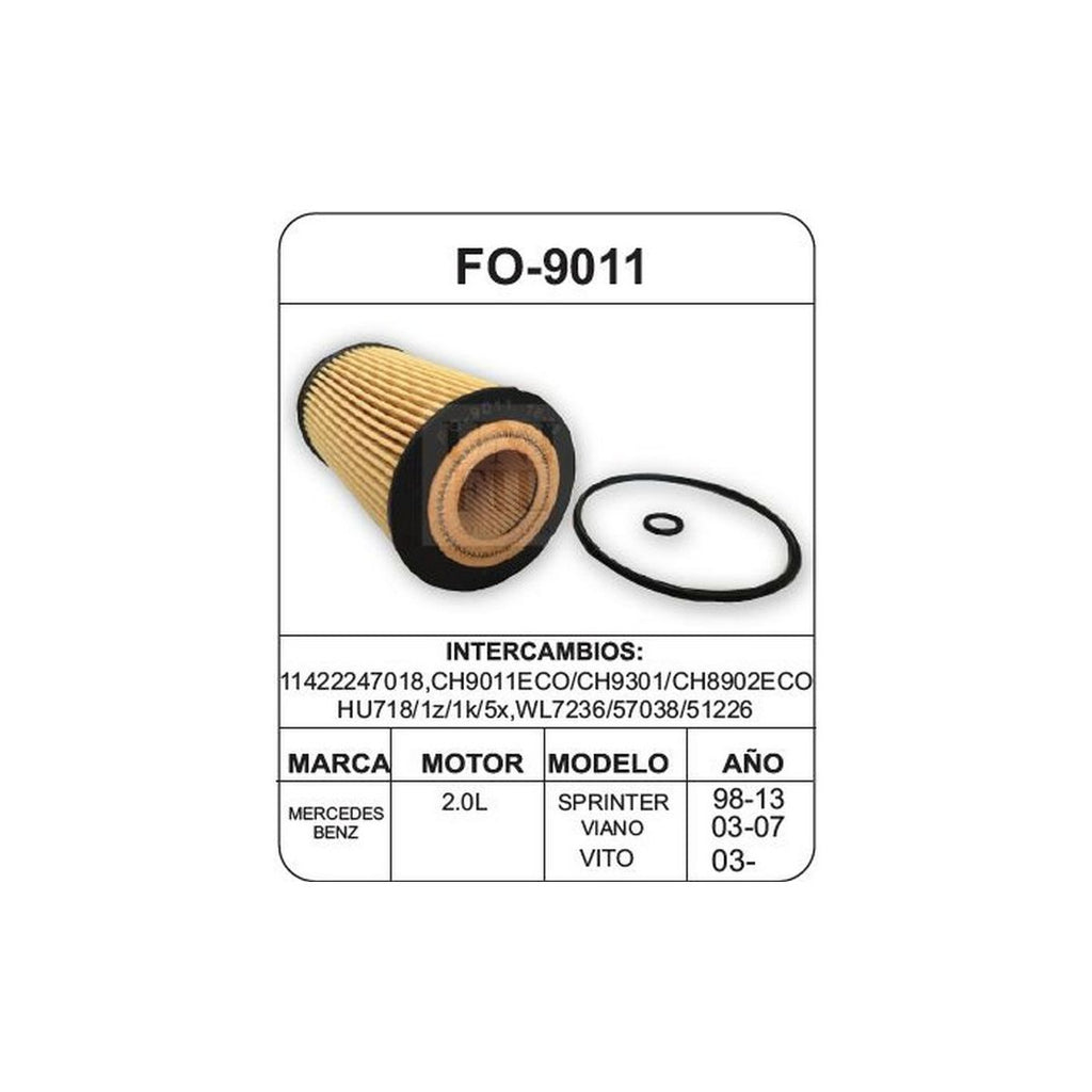 Filtro de Aceite UNIFIL FO-9011