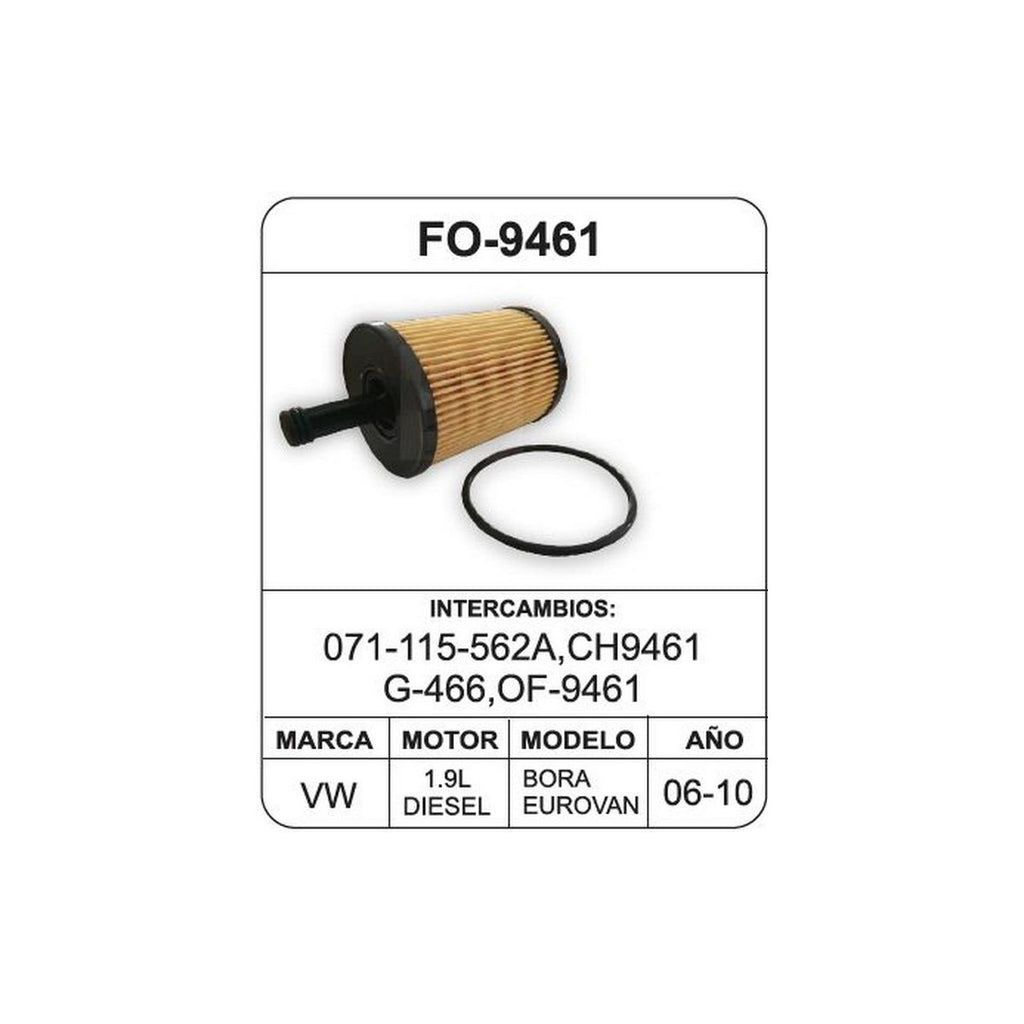 Filtro de Aceite UNIFIL FO-9461