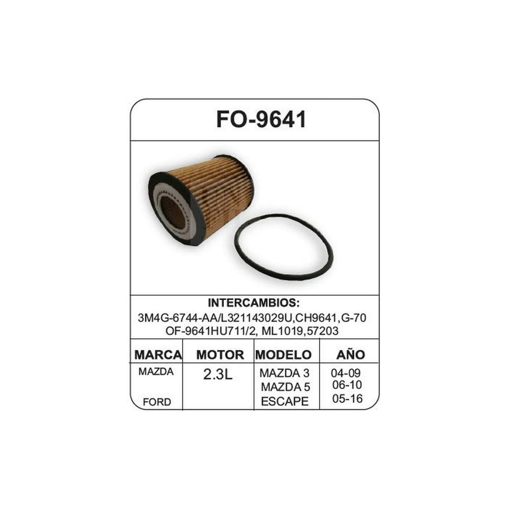 Filtro de Aceite UNIFIL FO-9641