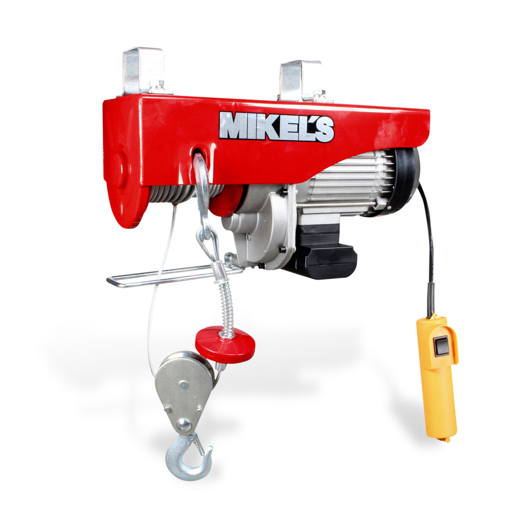 Polipasto eléctrico (1 ton, cable 12 mts)