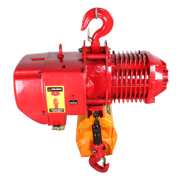 Polipasto eléctrico de cadena (1 ton, cadena 3 mts)