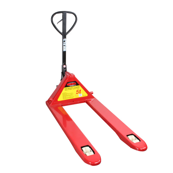 Patín hidráulico transpaleta con ruedas de nylon sistema tándem (5 ton)